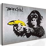 murando Akustikbild Banksy Bilder Akustikschaum Hochleistungsschallabsorber...