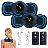 2 StüCk Elektrische NackenmassagegeräTe, Tragbar Mini...