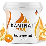 Kaminat Nr. 9H Profi Reparaturmörtel für extra hohe Temperaturen 1250°C,...