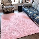 Weicher Plüsch-Teppich für Kinderzimmer, rutschfest, großer...