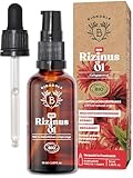 Bionoble Rizinusöl Bio 50ml - 100% Rein, Natürlich, Kaltgepresst -...