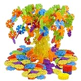 YceLon 500 Steckblumen, Steckbausteine ab 3 Jahre, Bauspielzeugsets für...