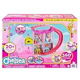 Barbie HCK77 - Chelsea Spielhaus (ca. 51 cm) Wandelbares Spielhaus mit...