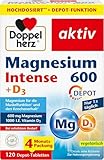 Doppelherz Magnesium 600 Intense DEPOT - 600 mg hochdosiertes Magnesium +...