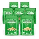 by Amazon Blanchierte Gehobelte Mandeln - 200g, 5 Stück