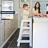 Alavya Home® NEO Lernturm ab 1 Jahr | Hocker Küchenhelfer, Kippschutz aus...