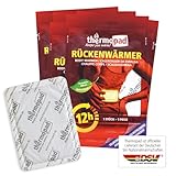 THERMOPAD Rückenwärmer – DAS ORIGINAL: 30 x Wärmepads für 12 Stunden...