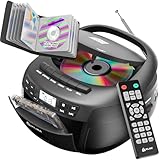 KLIM CD Player mit Kassette mit Etui, Kassettenspieler, Kassettenrekorder,...