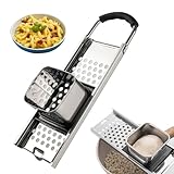 Nnicorns Spätzlehobel Edelstahl, Spätzlepresse mit Teigschlitten,...