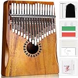 Newlam Kalimba Daumenklavier 17 Tasten Musikinstrument, Fingerklavier...