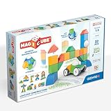 Geomag - Magicube 1+ Formen - Magnetische Blöcke für Kinder - 4 Farben...