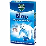 WICK Blau Hustenbonbons ohne Zucker Vorratspack – Ein tiefes Atemerlebnis...