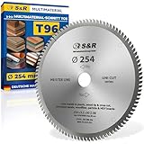 S&R Kreissägeblatt 254 x 30 x 3,2 mm 96T Multimaterial Uni Cut, 96...