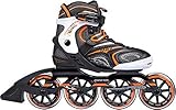 NILS Inlineskates Speedskates Speed MAX 100/80A ABEC9 - Gr. 41, 42, 43, 44,...