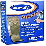 ACTIOMEDIC wasserabweisender, elastischer Schnellverband, selbstklebend I...