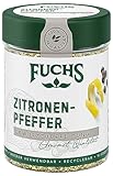 Fuchs Gewürze - Zitronenpfeffer Gewürz - Gewürrzubereitung für Lachs,...