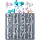 Silikonnagelmodelle | 3D Heart Lazo Silikonform Nägel - Manikürewerkzeug...