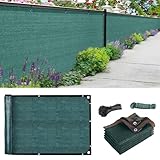 TUAKIMCE Zaunblende Sichtschutz 2 x 5m，Sichtschutzzaun 90%...