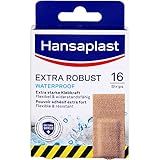 Hansaplast Extra Robust Waterproof Textil-Pflaster (16 Strips),...