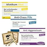 Scherztabletten im 3er Set, Tabletten als Geburtstagsgeschenk. Idiotikum...