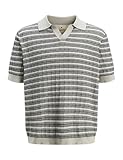 JACK & JONES Jprblujackson Knit Structure Split Neck