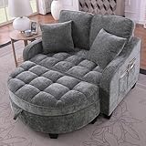 A ALFRESCOOL Sofa mit Schlaffunktion, 2-in-1 Schlafsofa, Modulares Sofa,...