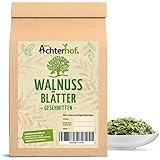 500g Walnussblätter geschnitten Walnussblättertee Kräutertee natürlich...