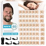 CHANCCI 120 Pcs Breathing Nasal Strip,Manual Magnetic Nose Strip,Nose...