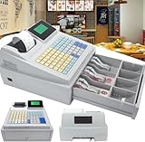 XFQZJG Elektronische Registrierkasse, 81 Tasten Registrierkasse für...