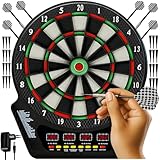 Elektronische Dartscheibe TRIZAND – 27 Spiele, 243 Modi – 1–16...