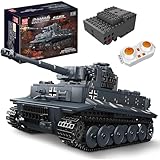 Mould King 20014 MOC Tiger-Panzer Ferngesteuert mit elektrischem Gyroskop...