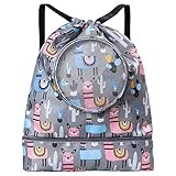 Wanderrucksack mit Wasserblase Kinder Schwimmtasche und Trennung...