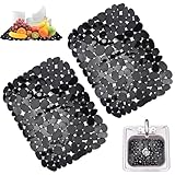 Spülbeckenmatte, 2 Stück Abtropffläche für die Küchenspüle, 40 x 30...