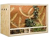 OSB-Terrarium, Holzterrarium 120 x 60 x 80 cm mit Seitenbelüftung