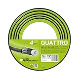 Cellfast Gartenschlauch QUATTRO Strapazierfähig, Leicht 4-lagig,...