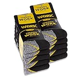 10 Paar THERMO Arbeitssocken Innenfrottee WORK Winter Socken Herren...