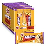 Pedigree Jumbone Knochen für Hunde, Rind- und Geflügelgeschmack (12 x 2...