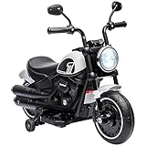 HOMCOM Kindermotorrad Kinder Elektro-Motorrad Elektrofahrzeug...