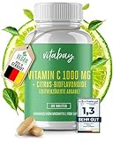Vitamin C 1000 mg + Bioflavonoide - Time Released - Vegane Tabletten (100...