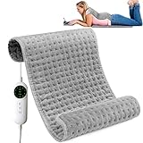 Heizkissen 60x30 CM OCSOSO Heizkissen mit Abschaltautomatik 10...
