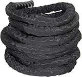 POWRX Battle Rope mit Überzug I Ø 38 oder 50 mm I Trainingsseil Sportseil...