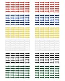 TPZORJX 360 Stück kleine Aufkleber,Klein Pfeil Aufkleber Etikett, Kleber...