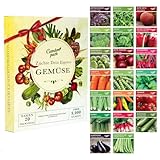 Gemüsesamen Anzuchtset mit 20 Packungen - Garden Pack – Einfaches...