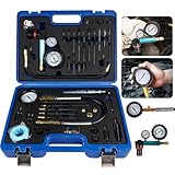 46-tlg Kompressionstester Druckverlust Tester Motoren Prüfer kompatibel...
