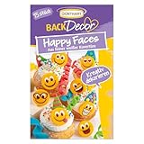 Günthart BackDecor | 15 Happy Faces | aus weißer Schokolade |...