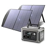 ALLPOWERS R600 Solargenerator, 2x 600W (1200W Spitze) AC Ausgang Tragbare...