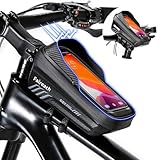 Faireach Fahrrad Rahmentasche mit 3D Sonnenblende, Wasserdicht...