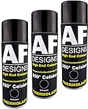 Alex Flittner Designs Thermolack Spray 3 Spraydosen Ofenlack Auspufflack...