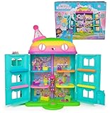Gabby’s Dollhouse, 15-teiliges Purrfect Party Puppenhaus Spielset im...