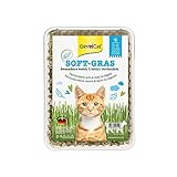 GimCat Soft-Gras - Zartes und vitaminreiches Katzengras mit schneller...